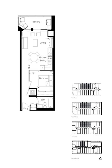 Floor Plans - Junction House Condos: OFFICIAL WEBSITE by Slate Asset Management : Junction House ...