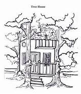 30 Treehouse Coloring Page Ideas  coloring Pages tree House sketch template