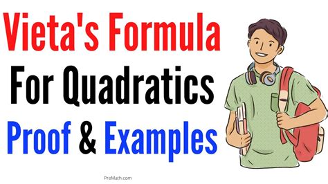 In Vieta's Formula for Quadratics, one must first determine the value of the variable and then