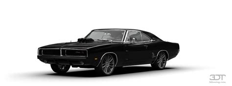 Dodge Charger 1970 PNG Isolated HD - PNG Mart