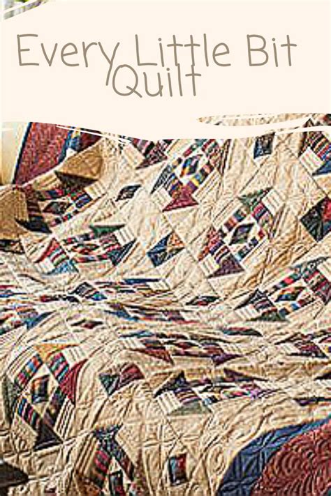 Every Little Bit Quilt | Quilts, Quilt patterns, Quilting tutorials