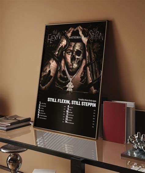 YoungBoy Never Broke Again - Still Flexin Still Steppin Album Cover Poster sold by Ella Yang ...