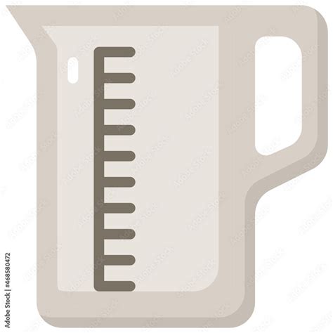 measure flat icon Stock Vector | Adobe Stock