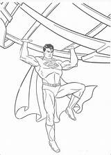 Superman Printable sketch template