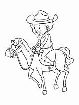 Cowboy coloring Pages  ColoringLib sketch template