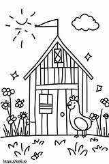 1st Grade farm coloring Page sketch template