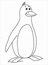 Adelie Penguin Coloring Page  ColoringBay sketch template