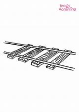 Easy Printable Train Coloring Pages For Kids sketch template