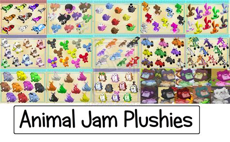 Animal Jam plushies by siberialover on deviantART | Animal jam ...