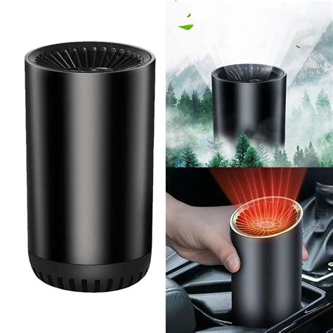 Cumbed Car Heater 2In1 Portable Car Battery Operated Space Heater For ...