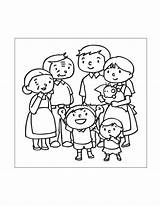 Family Coloring Pages – Printable FREE sketch template