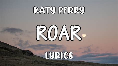 Katy Perry - Roar (Lyrics) - YouTube