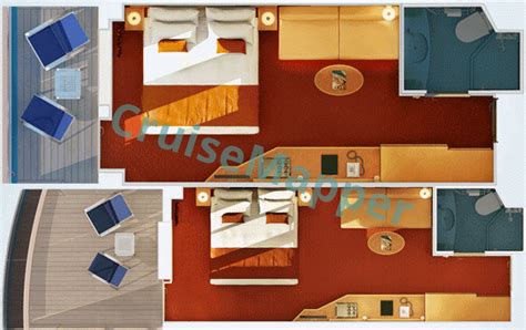 Costa Diadema cabins and suites | CruiseMapper