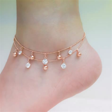 Rose Gold Anklet: A Wonderful Anklet Around Your Ankle – StyleSkier.com