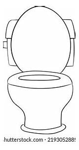 Coloring Pages Toilet sketch template