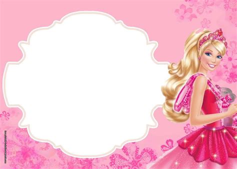 FREE Printable Barbie Invitation Templates – FREE Printable Birthday ...