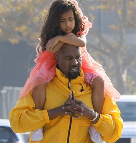 Kanye West is pure Kanye West as he gives North piggyback on day out | Metro News