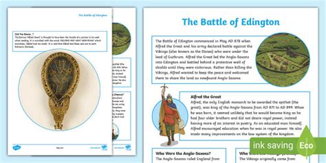 The Battle of Edington Fact File | History Learning Resource