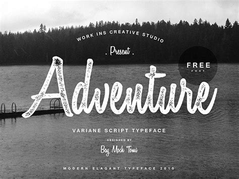 Adventure font free download • AllBestFonts.com