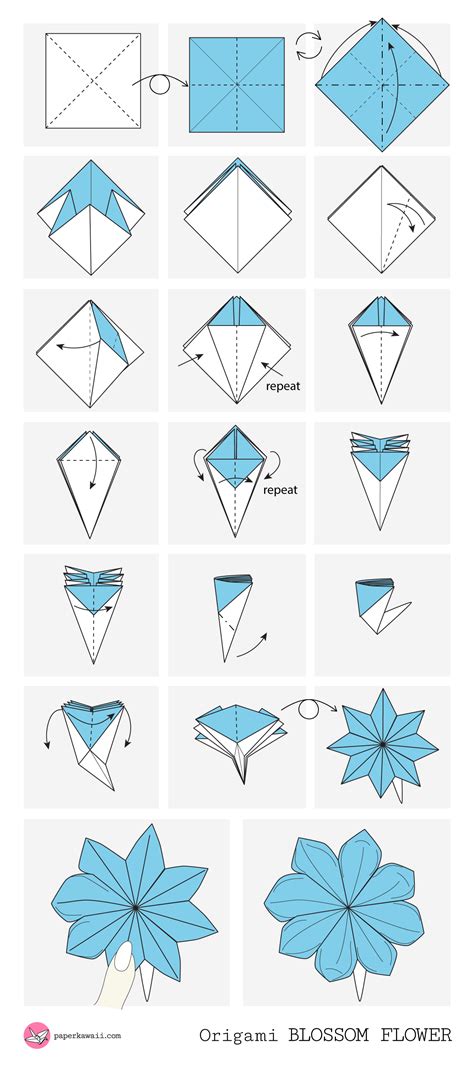 Easy Printable Origami Instructions Even If You're A Complete Paper Folding Beginner You Should ...