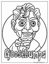 20 Goosebumps Coloring Pages Free PDF Printables sketch template
