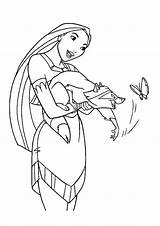 Free Printable Pocahontas Coloring Pages For Kids sketch template