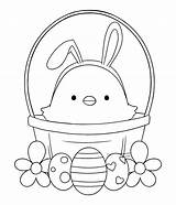 Cute Easter Chicks Coloring Pages  10 Free PDF Printables Printablee sketch template