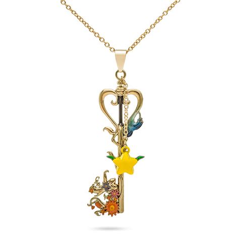 Kingdom Hearts Destiny's Embrace Keyblade necklace available on ThinkGeek for $19.99 USD ...