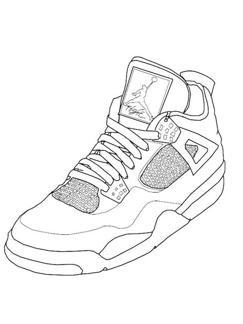 Air Jordan coloring pages