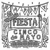 Cinco De Mayo Coloring Page sketch template