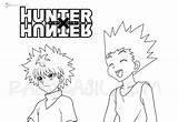 Coloriage Kirua Et Gon Mignons  Coloriages Gratuits à Imprimer sketch template