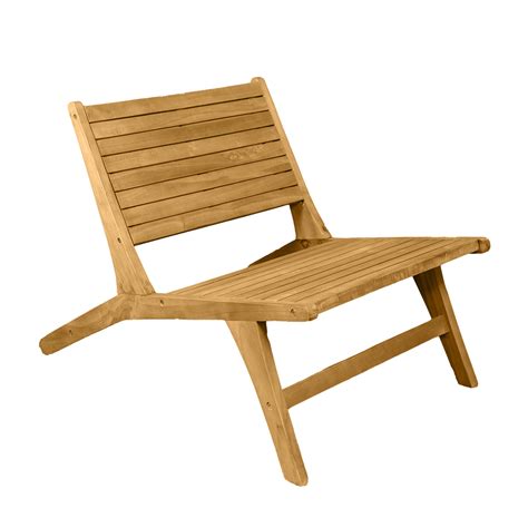 Garden Chair - Teak - Spaces Furniture Hire