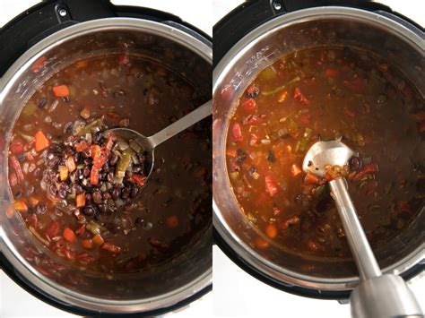 Instant Pot Black Bean Soup Recipe - The Forked Spoon