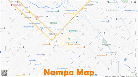 Nampa, Idaho Map