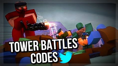 TOWER BATTLES CODES - August 2019 [Roblox] - YouTube