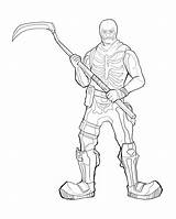 Printable Fortnite Coloring Pages sketch template