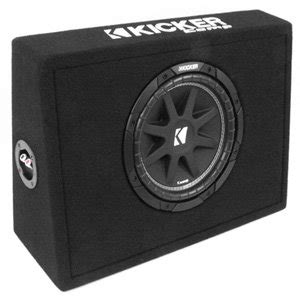 Subwoofer Loaded Enclosure Box 12 Inch 10 Dual 15 Bass