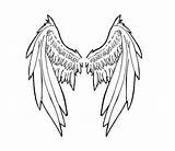 Angel Wings 2 Coloring Page  Free Printable Pages For Kids sketch template