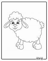 Lamb Coloring Pages Free PDF Printables  Simply Love sketch template