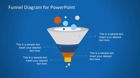 Creative Funnel Diagram Template for PowerPoint - SlideModel