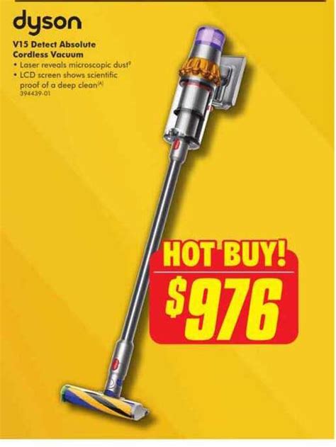 Dyson V15 Detect Absolute Cordless Vacuum Offer at The Good Guys - 1Catalogue.com.au