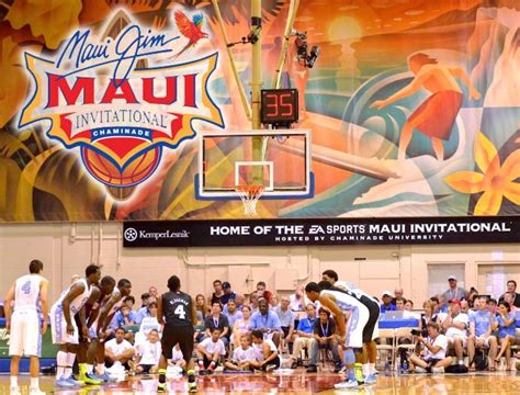 Maui Jim Maui Invitational Announces 2023 Tournament Bracket : Maui Now