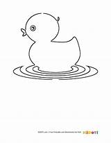 Rubber Duck Coloring Pages sketch template
