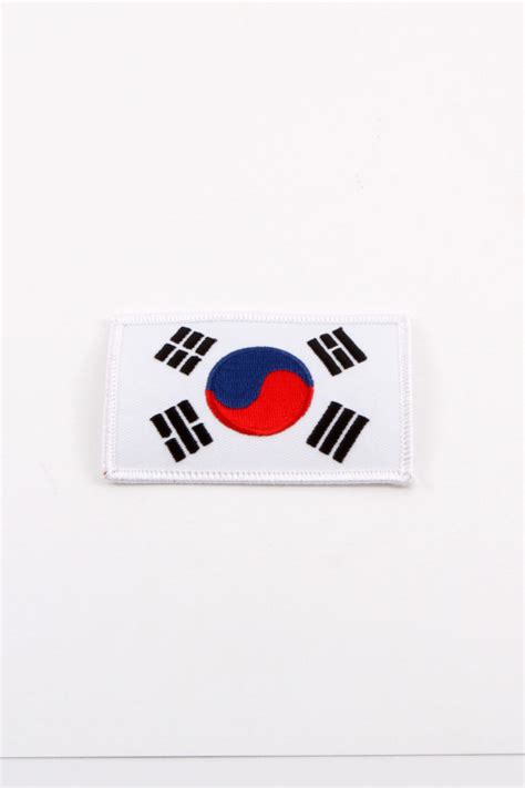 Patch – Korean Flag – Texas Tang Soo Do