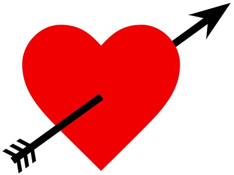 Arrow Through Heart - ClipArt Best