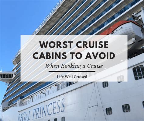 17 worst cruise ship cabins to avoid – Artofit