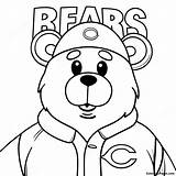 Chicago Bears Mascot Coloring Page  Pagescom sketch template