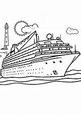 Yacht Coloring Pages sketch template