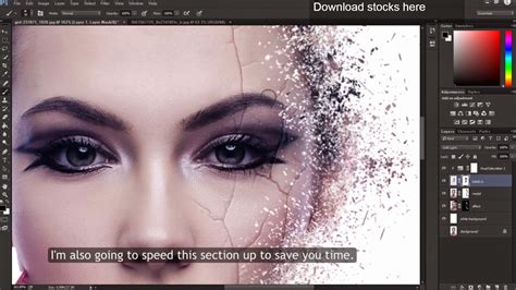 Creating Disintegration Effect in Photoshop | CG TUTORIAL