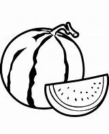 Watermelon coloring Page fruit To Print  Topcoloringpagesnet sketch template